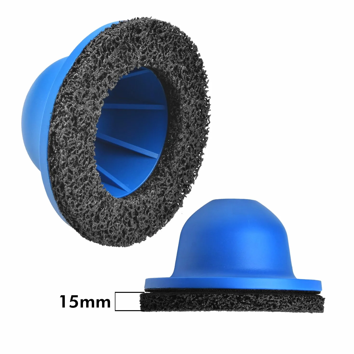 Lijador de cubo de rueda de aluminio, Accesorio para llave de impacto, limpiador de bujes de rueda, accesorio de lijado multiherramienta, Para llaves de impacto de 1/2 pulgada