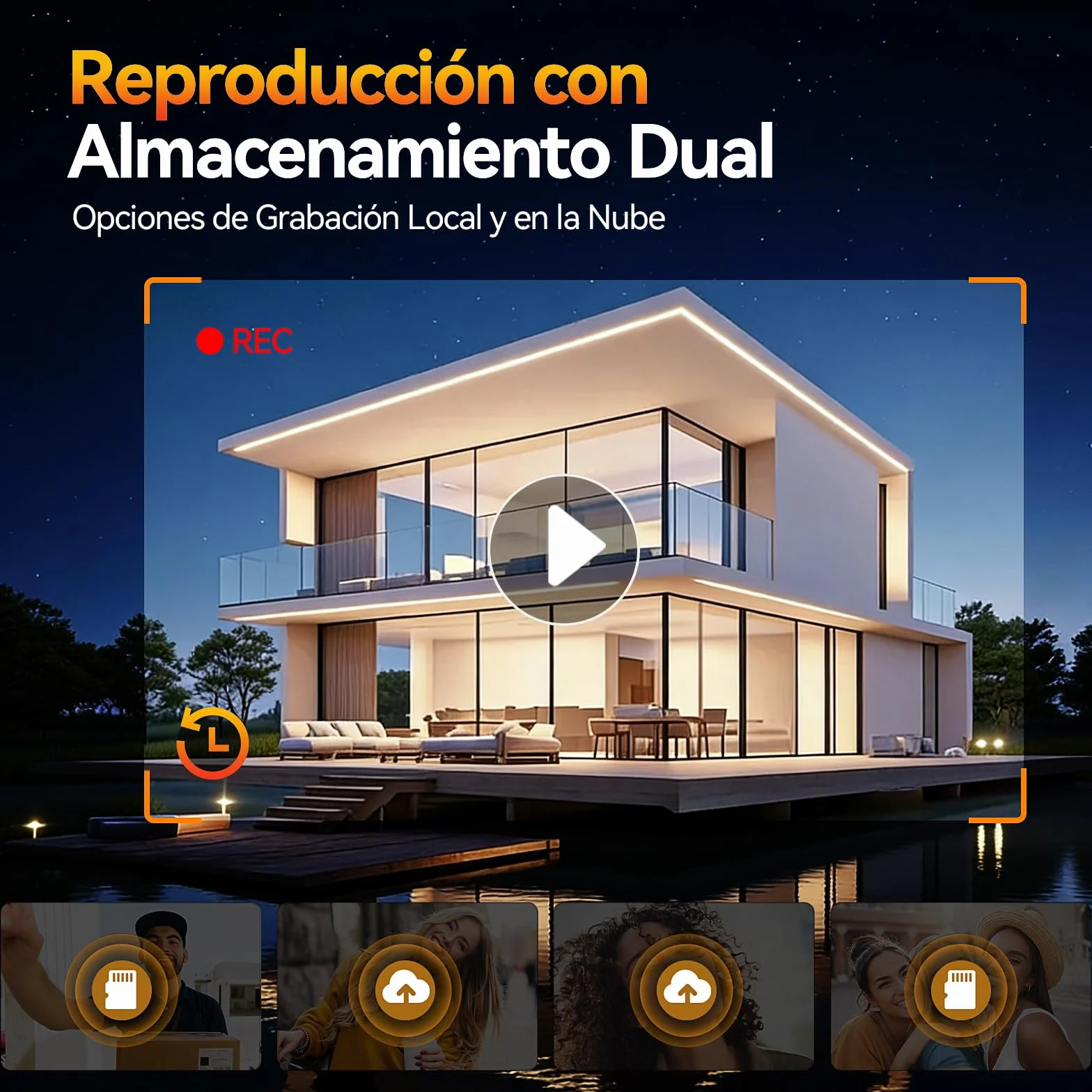 TMEZON Videoportero WiFi 2 Hilos,Sistema de Intercomunicación con 7'' Monitor Táctil a Color,Timbre Metálico de 1080P con Cámara,detección de Movimiento Humano,Desbloqueo en Remoto,para 2 familias