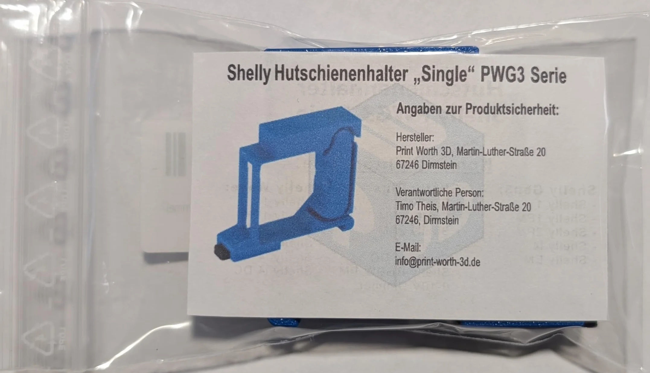 Soporte de carril "Single" para 18 Shellys: 1 Gen3, 1PM Gen3, 2PM Gen3, i4 Gen3, Plus 1, Plus 1PM, Plus 2PM, Plus i4, Plus 0-10V Dimmer, Wave 1, Wave 1PM, Wave 2PM, Wave Shutter, Wave i4 (Gris)