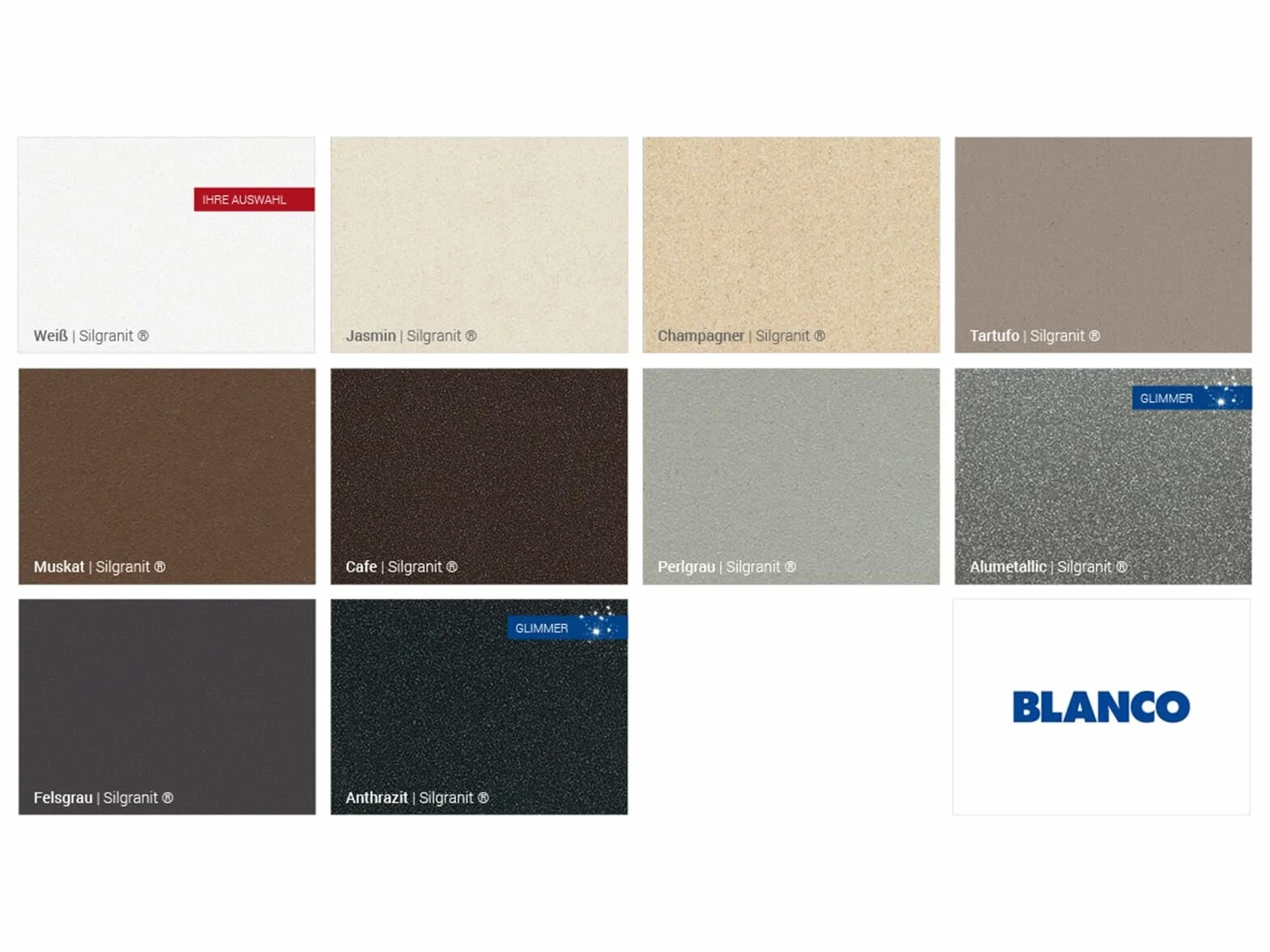 BLANCO LEGRA 45 S – Fregadero Rectangular de Granito para Armarios Bajos de 45 cm de Ancho – De SILGRANIT – Blanco – 522203