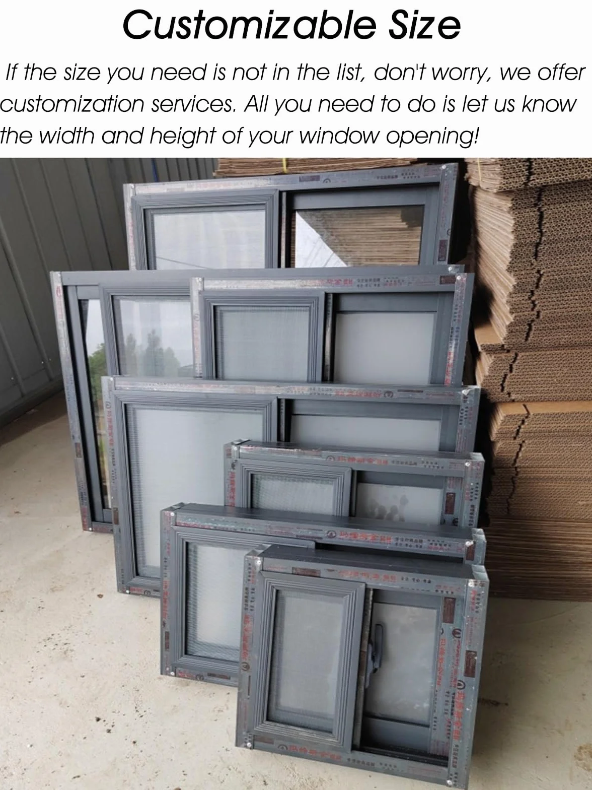 Ventana deslizante horizontal de 81,3 x 30,5 cm, color negro, transparente, para sótano, baño, cobertizo, gallinero, casa de juegos, ventana pequeña con pantalla (20, 18, 16, 14, 12 pulgadas)