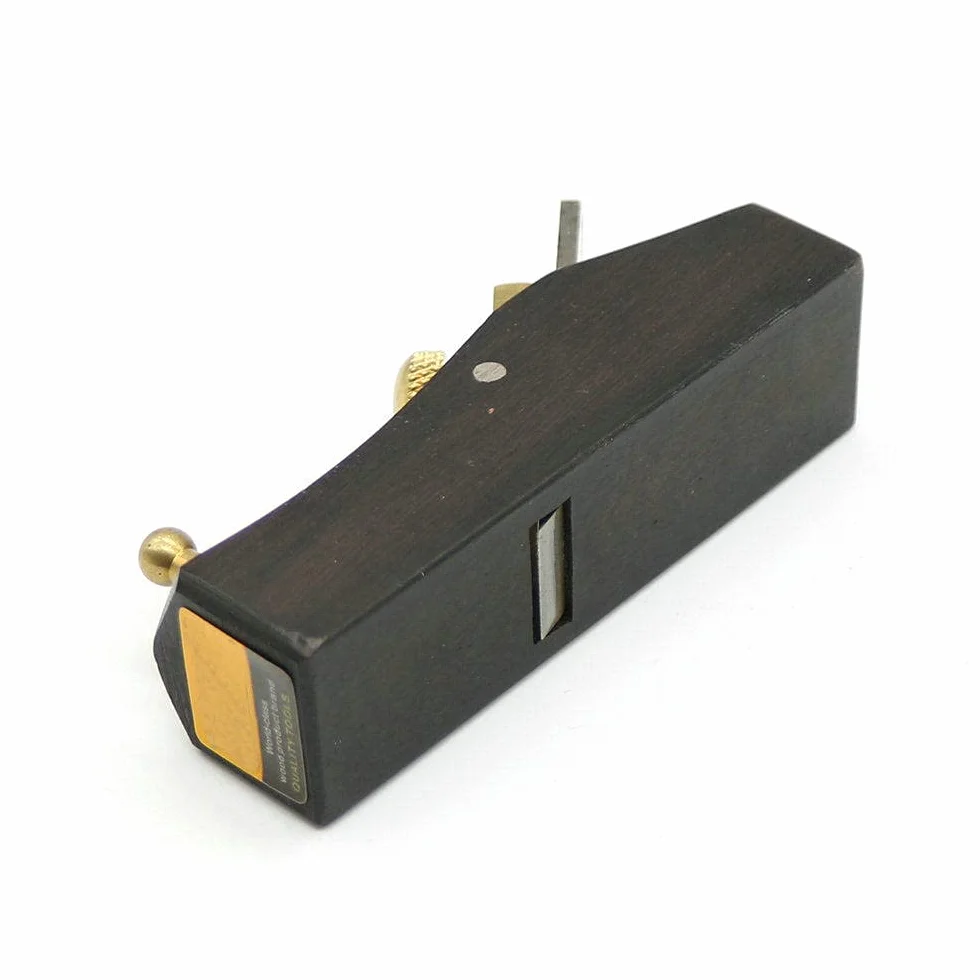 Herramienta de cepillo de carpintería,Mini cepillo Mini cepillos de mano for bricolaje, herramientas de carpintería de ébano for carpintería, juego de 5 piezas o 1 cepillo de mano(A)