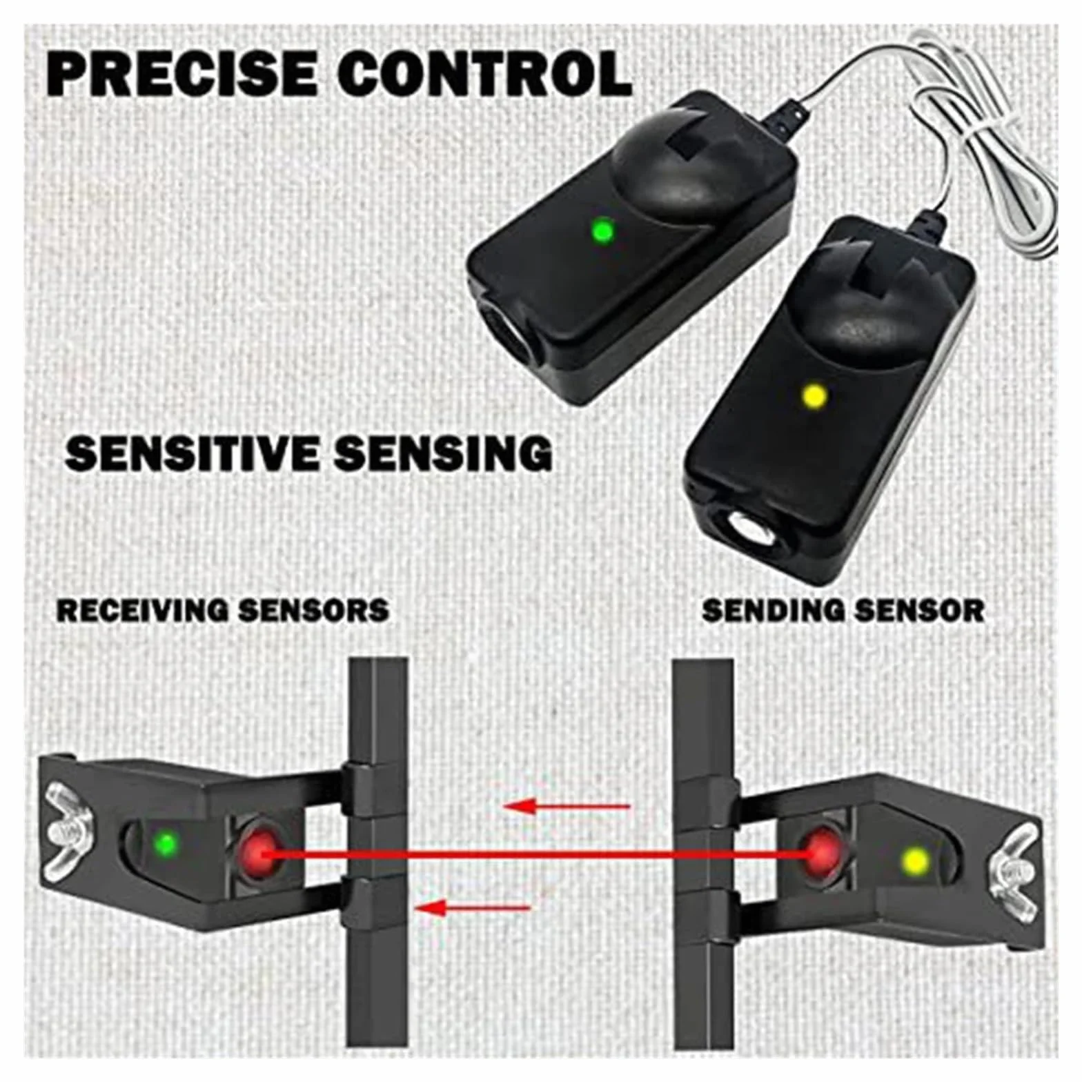 Fotocélulas universales con Sensor de haz 41A5034 for abridor de puerta corredera de garaje Liftmaster Chamberlain Sears Abridor AutomáTico De Puerta Corredera