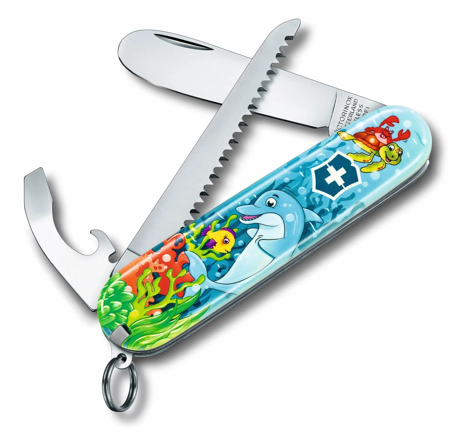 Victorinox Navaja Mon Frist Victorinox de Altura (9 Funciones, Hoja Grande sin Punta)