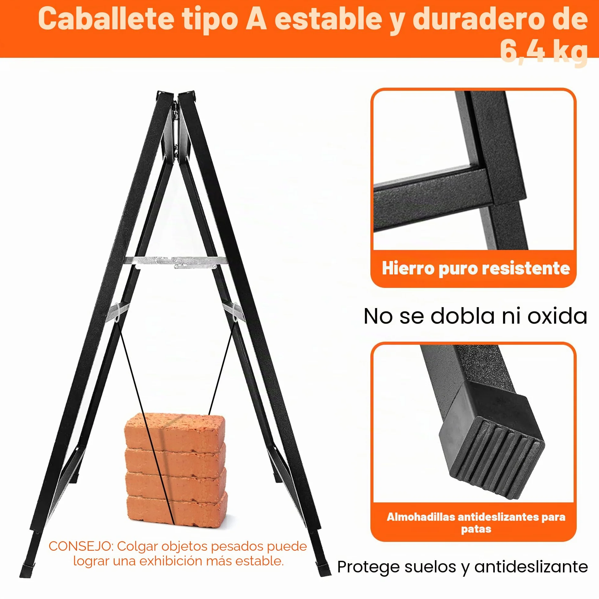 Marco de letrero de pavimento A1 A-Board doble cara, soporte de póster resistente con hojas de plástico corrugado para publicidad exterior