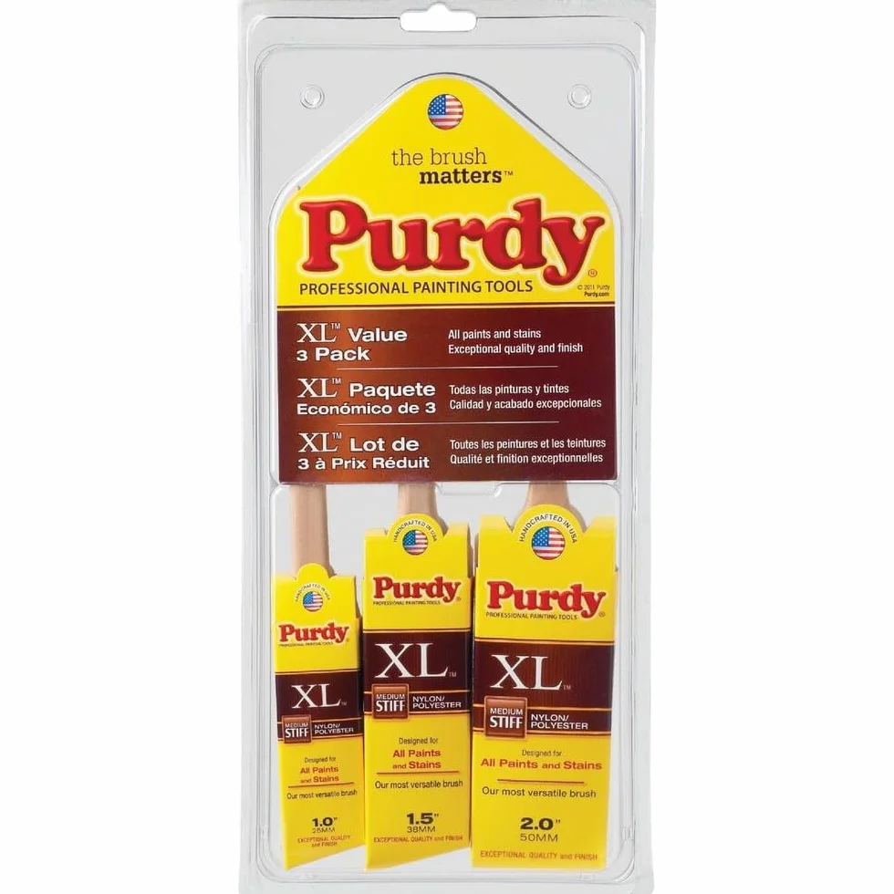 Purdy 140853100 Kit de 3 brochas, Swkkf97, 3 unidades