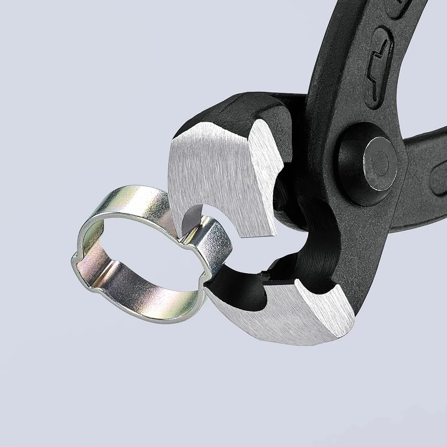 KNIPEX Alicate para abrazaderas de oreja recubiertos de plástico 220 mm, 10 99 I220