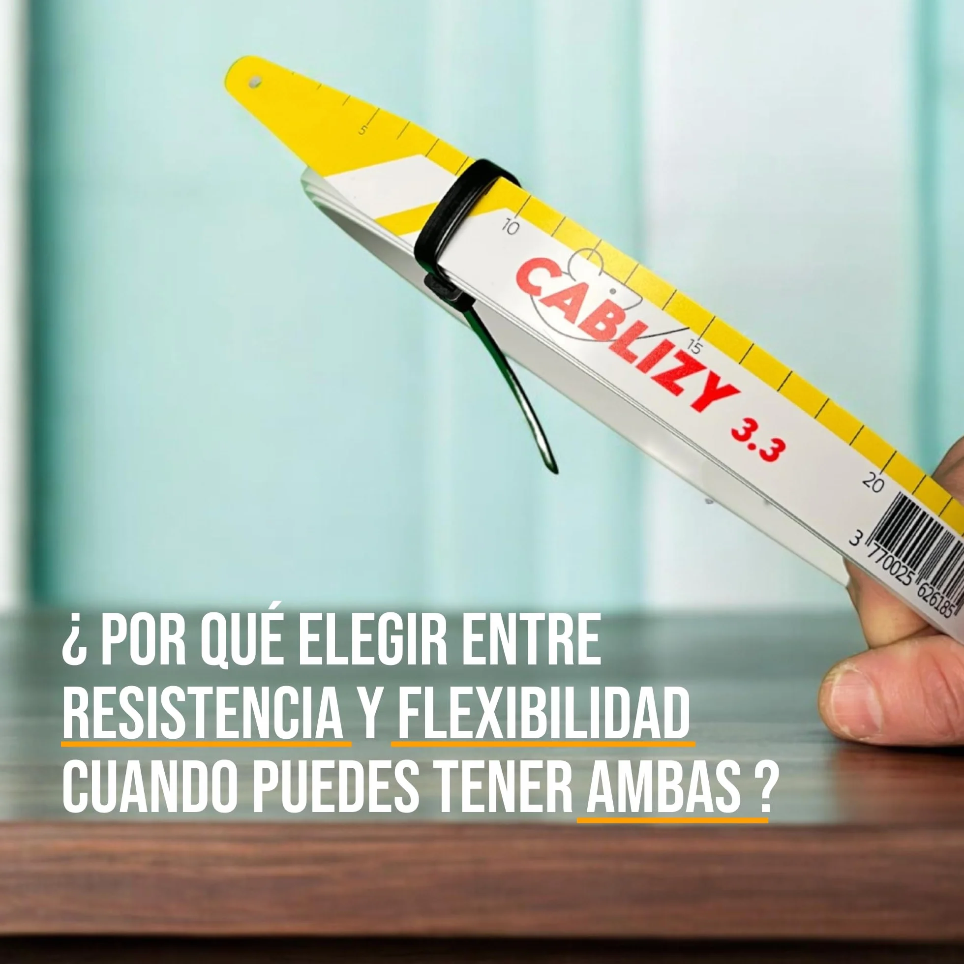 DUO – Guía Pasacables Profesional 3m + 1,5m | Herramienta Flexible y Resistente para Electricistas | Ideal para Instalaciones en Conductos, Paredes y Techos Falsos