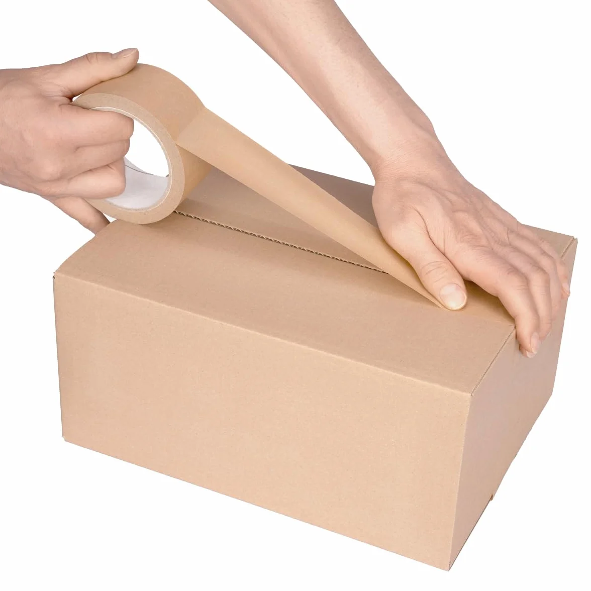 verpacking cajas plegables de cartón 350 x 240 x 150 mm KK 70 marrón [Tamaño y cantidad seleccionables] de pared simple cajas medianas 25 unidades