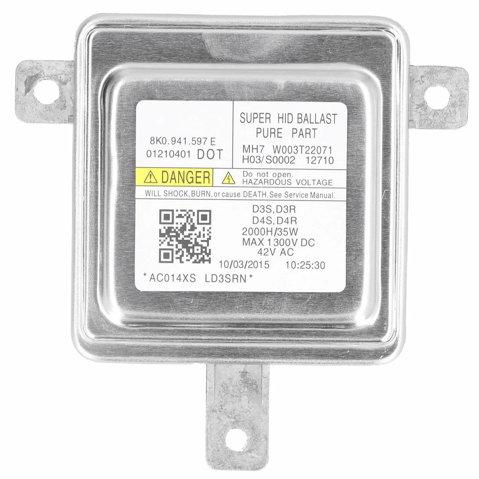 Balasto Xenón, Compacto y Estable, Regulador Voltaje D3S D4S, Módulo Faros Delanteros Coches Camionetas, for Conductores Seguridad Noche Carretera Repuestos