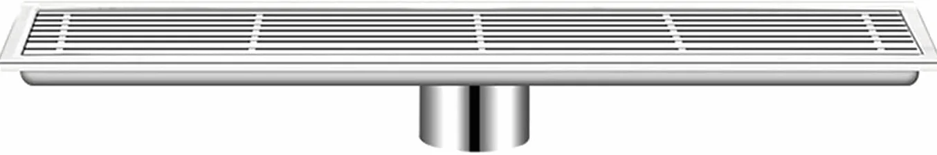 Tubo de desagüe para Ducha, Desagüe de Ducha Rectangular SUS304 con Filtro Pelo, desagüe Lineal(30cm(11.8''))