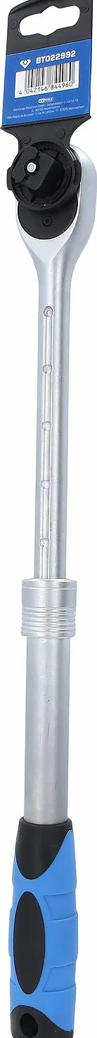 BRILLIANT TOOLS BT022992 Carraca reversible telescópica de 1/2" [Powered by KS TOOLS]