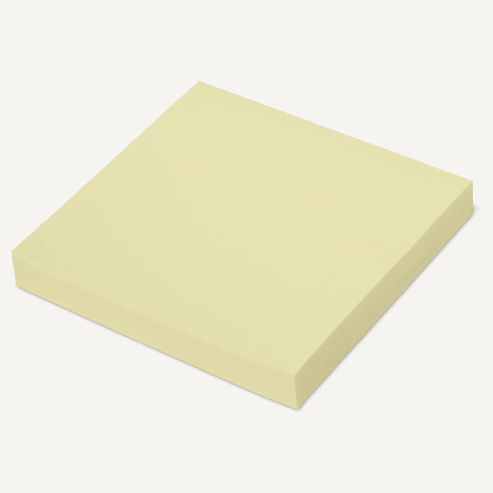 Amazon Basics Cuadrado Notas adhesivas, blocs autoadhesivos, Paquete de 5, 7.6 x 7.6 cm, Amarillo