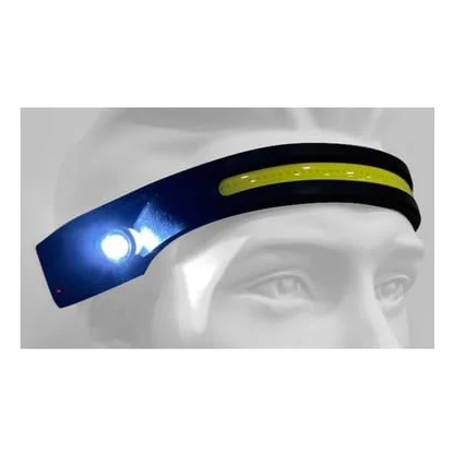 Blinker - Lámpara Frontal LED COB Recargable Wählen - 2 en 1 con Luz Frontal 230° y Linterna Lateral - Sensor de Movimiento y Protección IPX4 - Autonomía hasta 8 Horas - 97 g