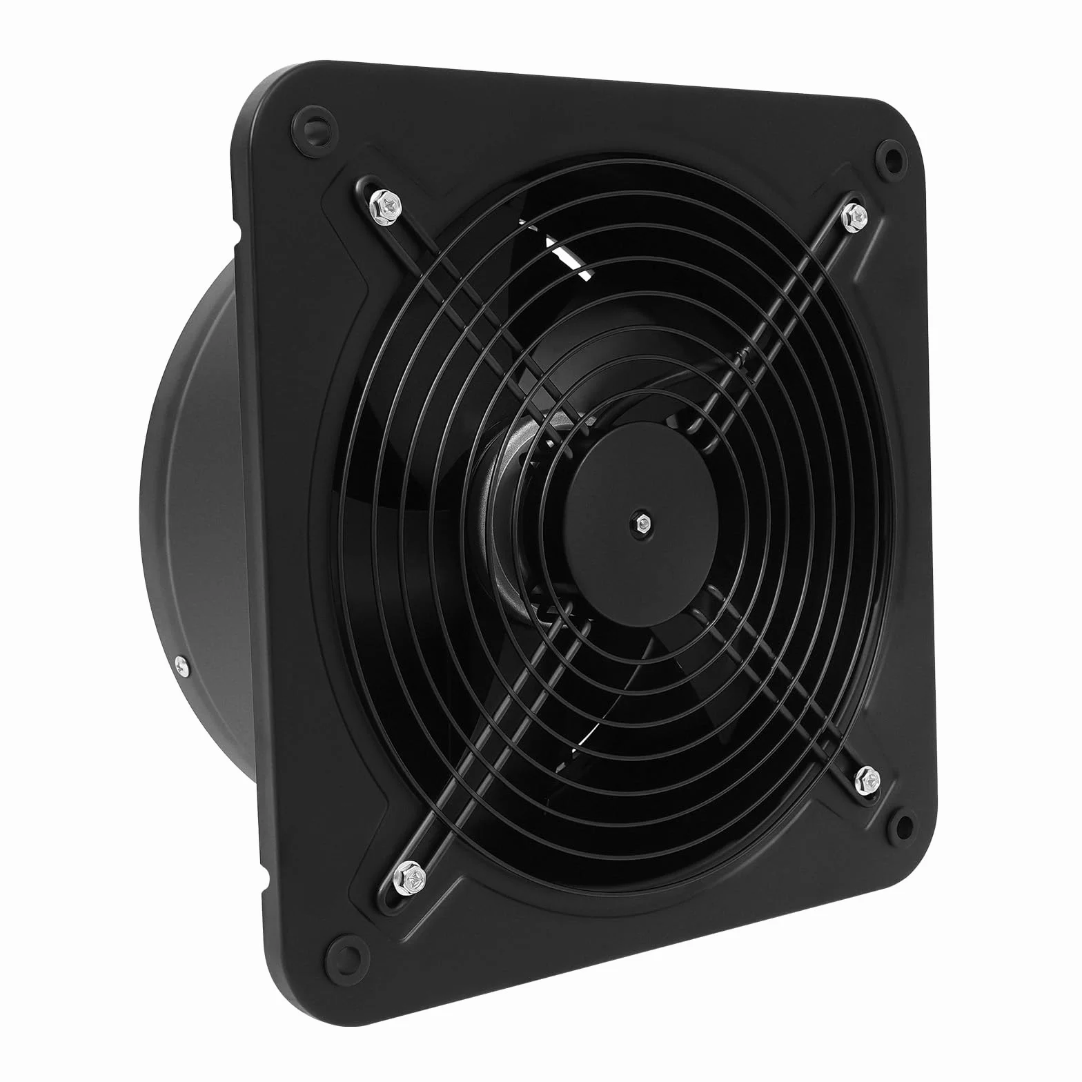 Ventilador extractor de 300 mm, 107 W, 2677 m³/h, ventilador de ventana, 2677 rpm, ventilador de pared, 5 aspas