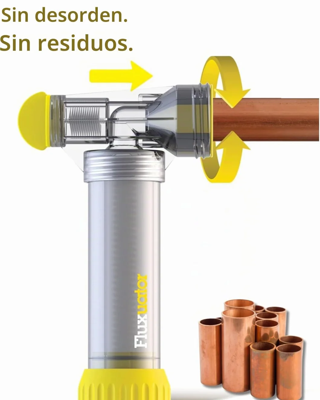 Fluxuator Aplicador de flujo de doble cabezal