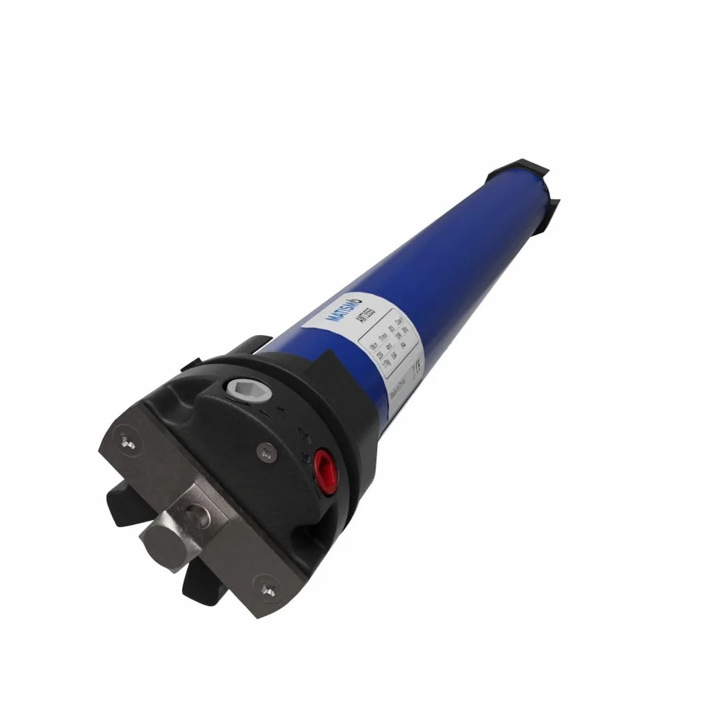 MATISMO Motor persiana ultra corto AMT35SS - Para eje octogonal de 40 mm - Levanta hasta 26 Kg