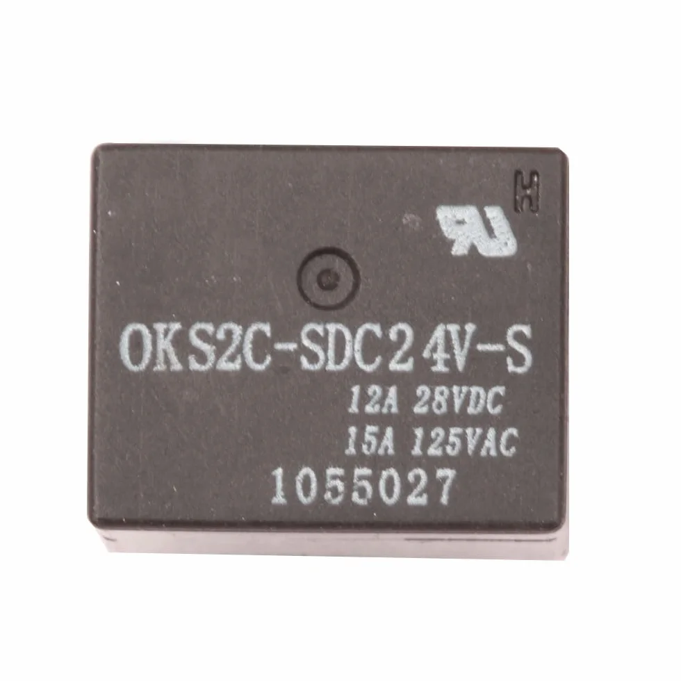 2 relés OKS2C-SDC24V-S 24V OKS2C SDC24V S 24VDC 15A 5PIN