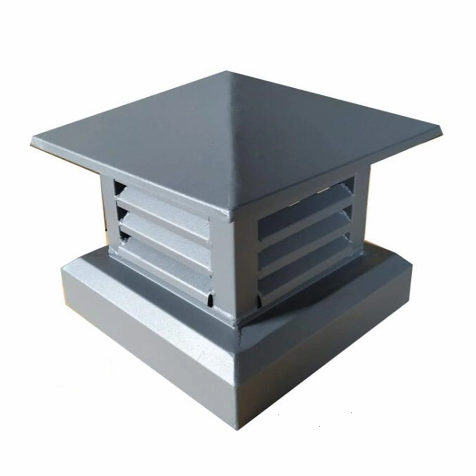 Villa Sombrero de Chimenea de Aleación de Aluminio Cubierta de Chimenea para Estufa Sombrero de Chimenea,A,45x45cm