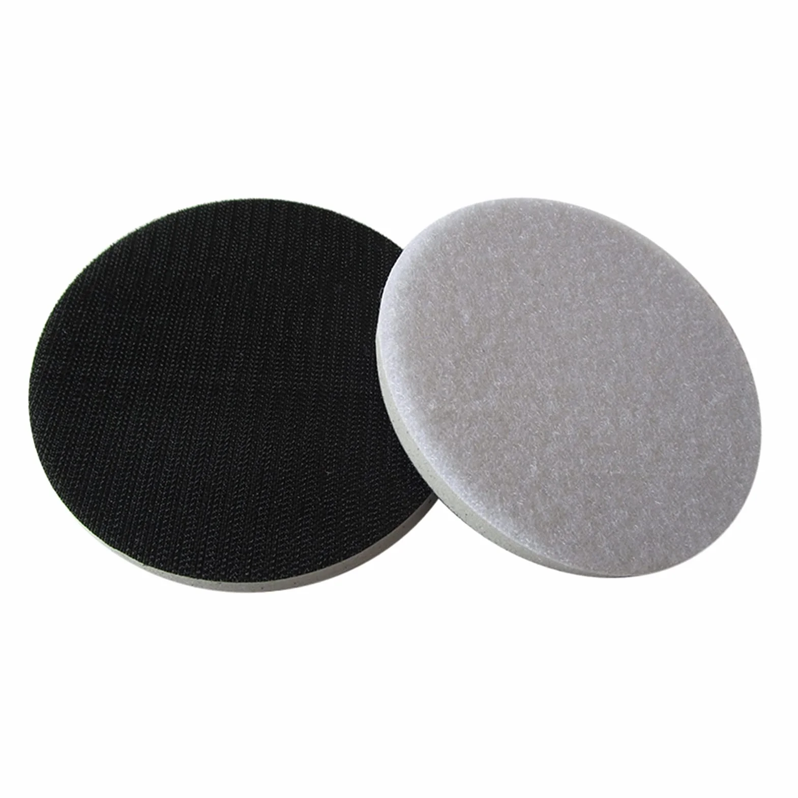 Cepillo de esponja de lija lijado 5 piezas de almohadilla de interfaz de esponja de alta densidad 5 pulgadas de 125 mm, utilizadas para herramienta de almohadilla de protección contra abrasivos de lin