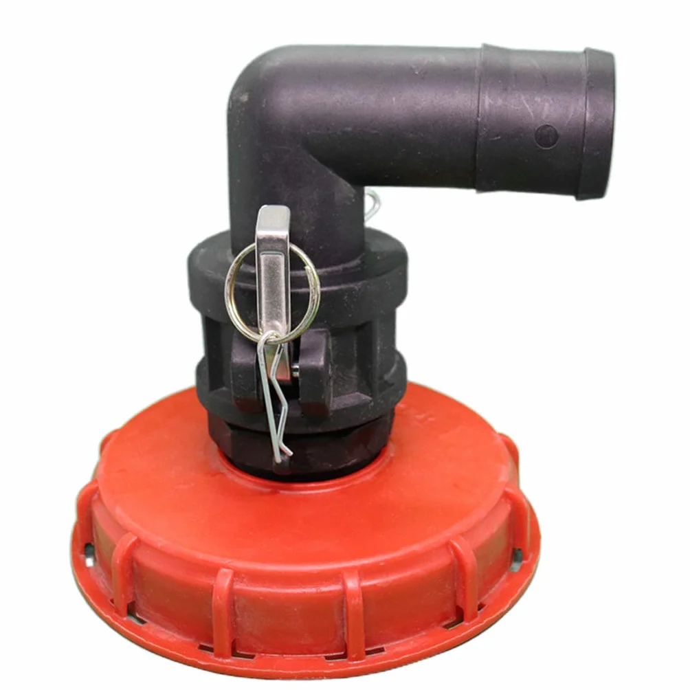 IBC - Adaptador de tapón de tapa de tanque con conector de ventilación de agua, bola de enchufe para herramienta de tejer a prueba de fugas y polvo