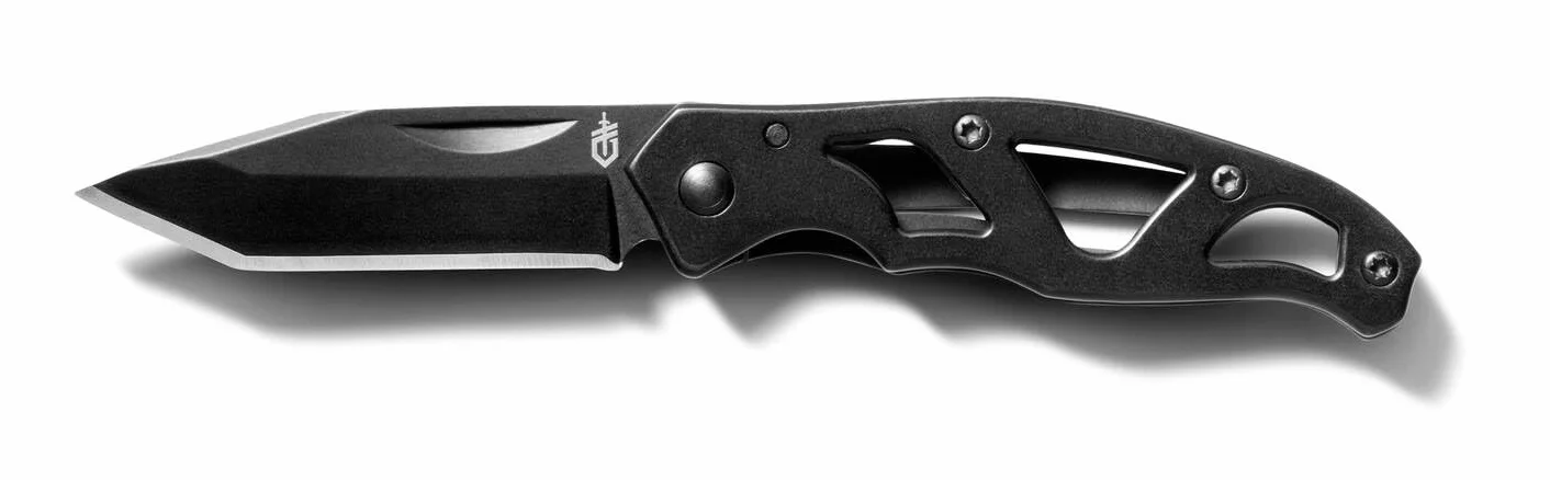 Gerber Paraframe Mini, Navaja Unisex Adultos, Negro (Black), Tanto