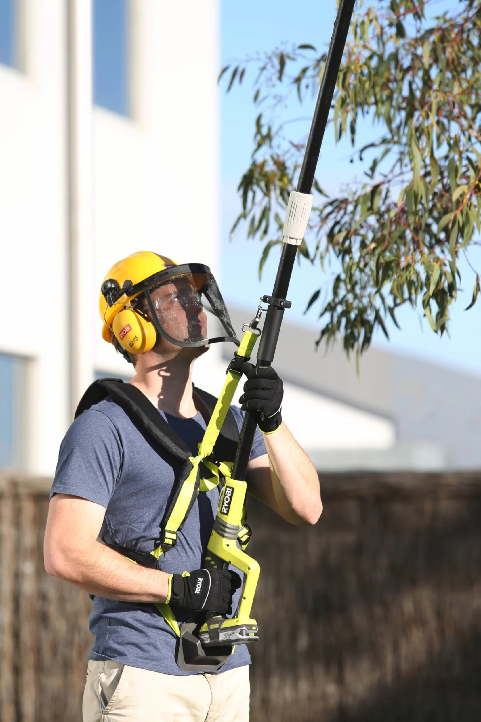 Ryobi RAC805 Ryobi RAC805 - Arnés ergonómico para sierra y cortasetos telescópico para RPT4545, RPP750S, RPP755E