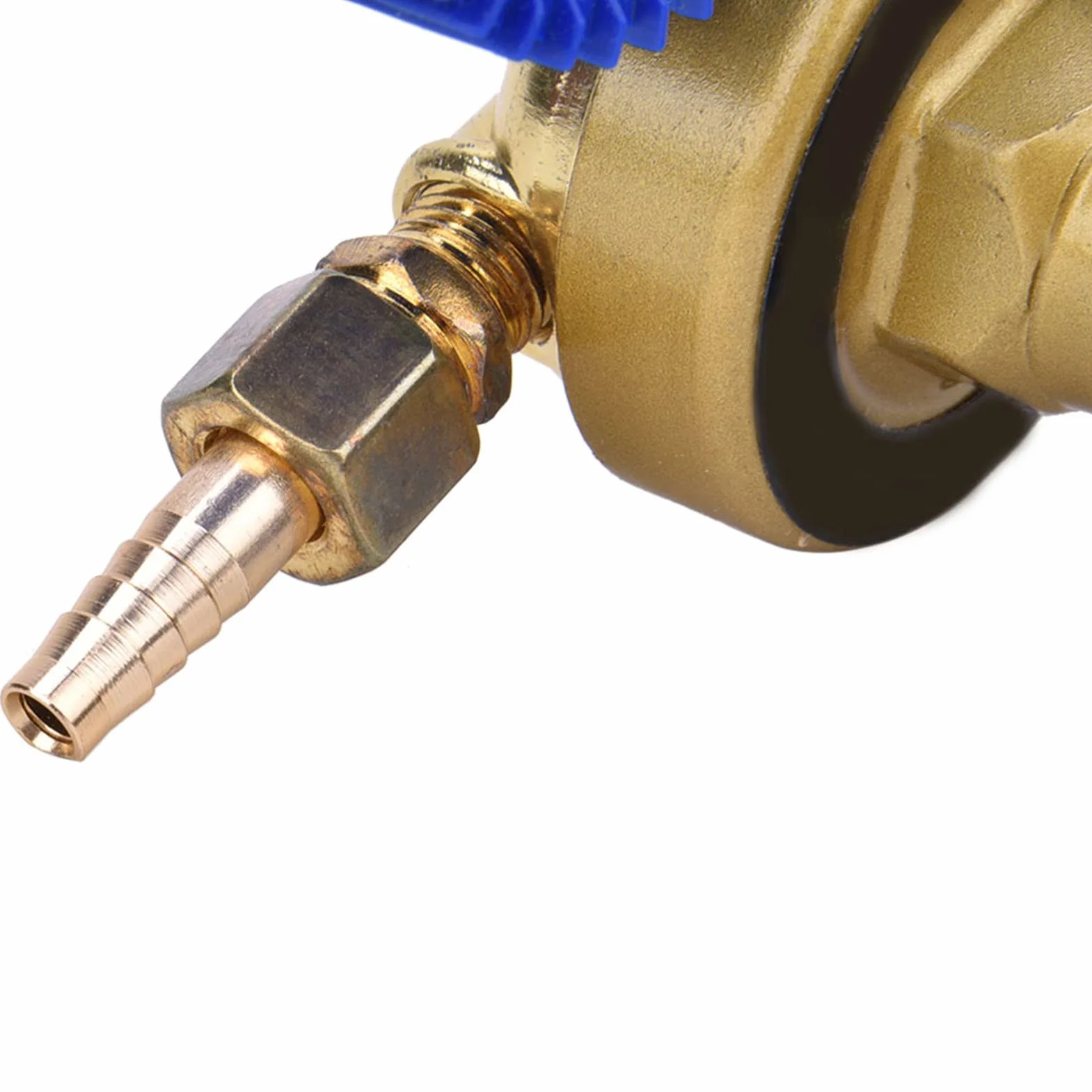Manómetro de Oxígeno, Cuerpo de Aleación, Regulación de Presión Estable, Reductor de Presión de Gas de Oxígeno con Medidor de 0,4 a 25 MPa para Accesorios de Oxígeno