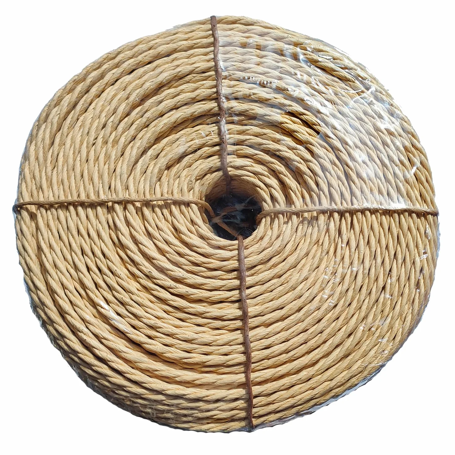 Cuerda de papel kraft de 5 mm x 100 metros para rascador de gatos, árbol, jardín, encuadernación, manualidades, material de embalaje