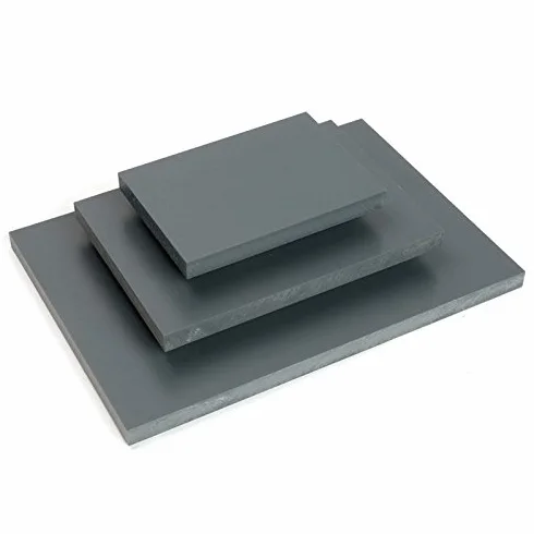 PVC industrial gris - 50 x 100 cm x 5 mm