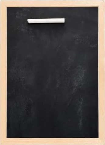 WE-STOCK Tablero de madera negro 20 x 30 cm