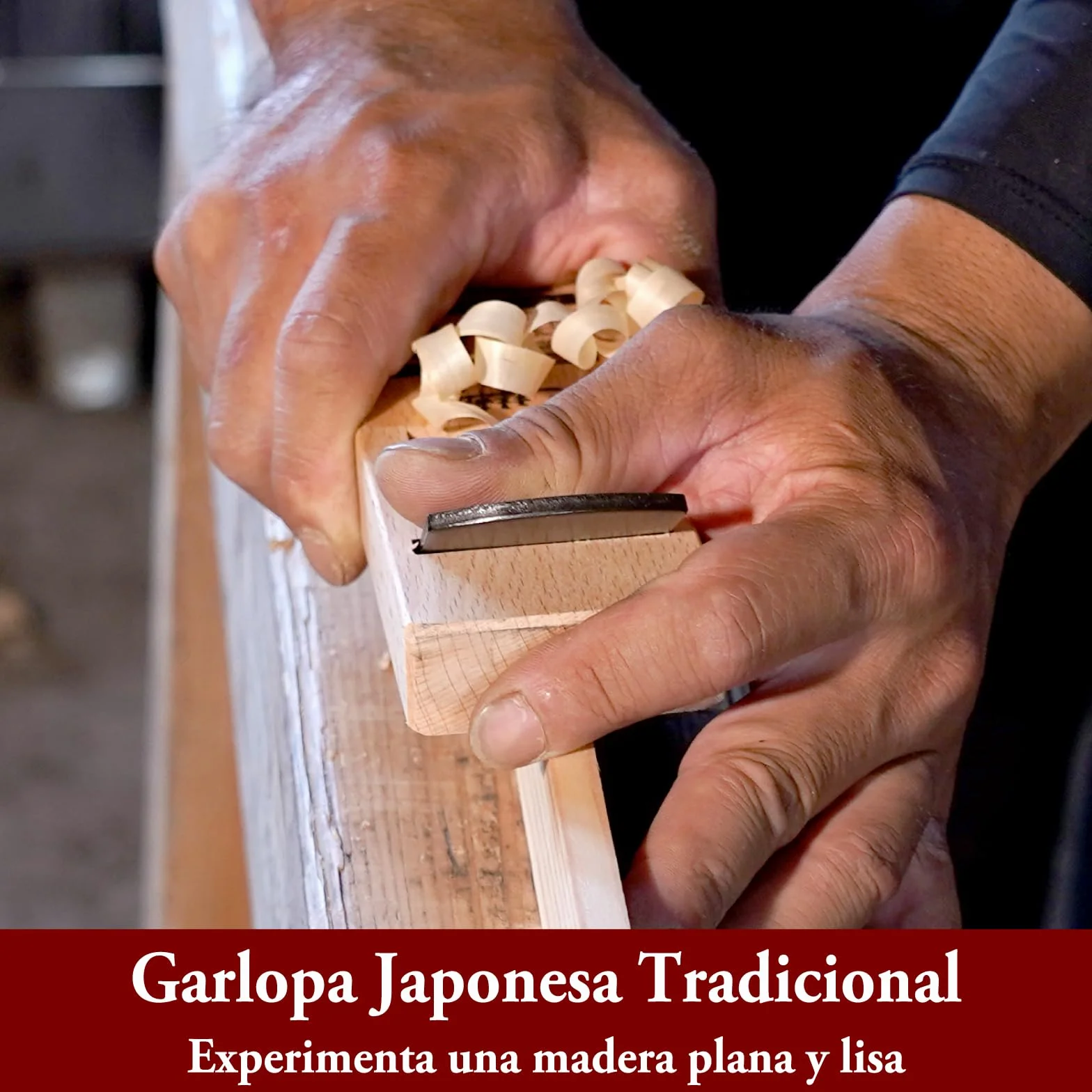 SUIZAN Kanna Cepillo manual japonés 42mm - Herramientas profesionales de carpintería para la madera