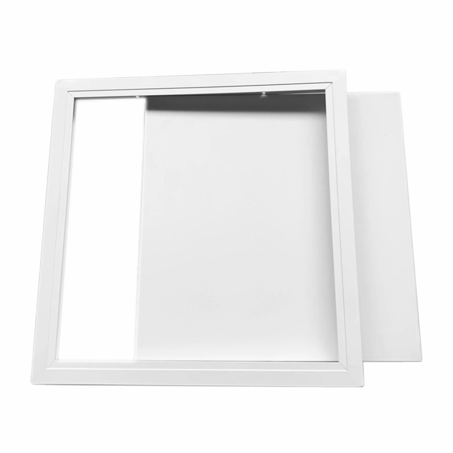 Genérico Panel de Acceso Oculto para Techo Trampilla Pladur 15x15 20x20 30x30 40x40 CM Puerta de Inspección Rectangular de Aluminio Instalación Empotrada(35 cm x 35 cm)