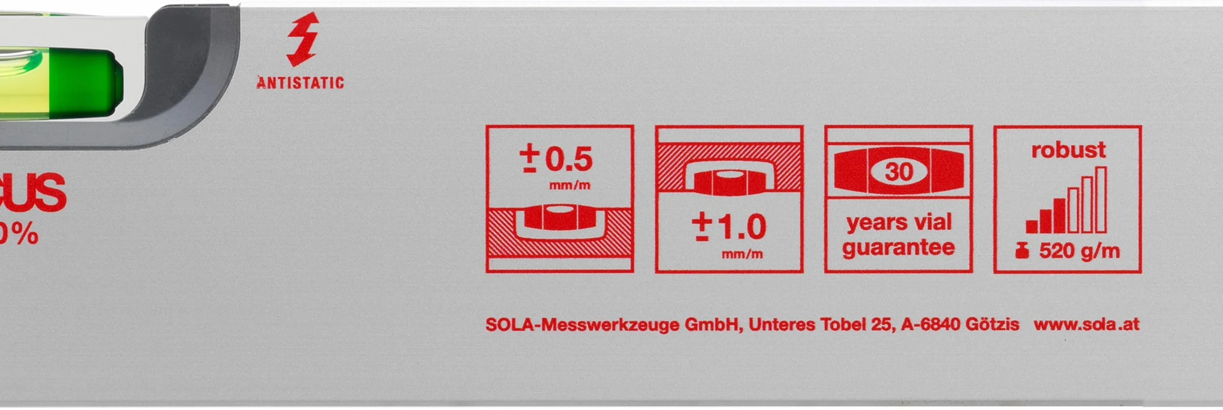 SOLA-AV100-Nivel