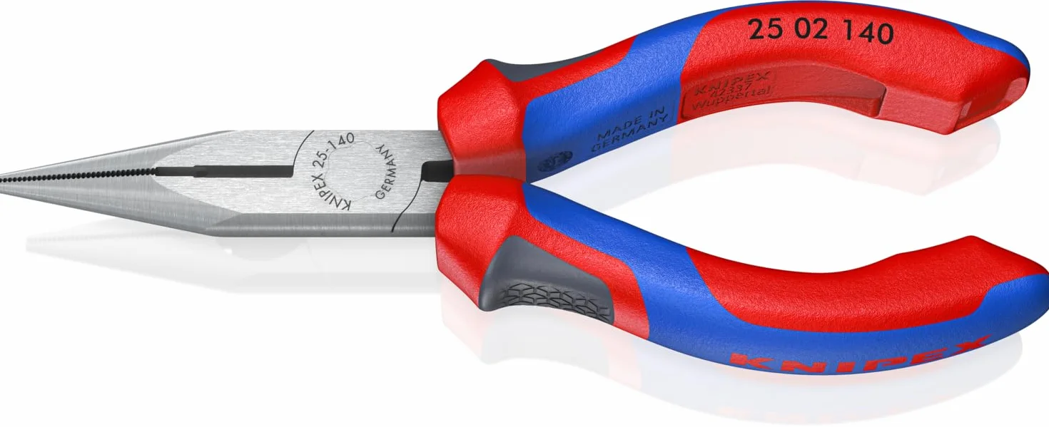 Knipex 25 02 140 largo nariz alicates con agarre cutter-comfort