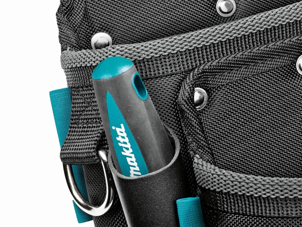 Makita E-15198 Bolsa contenedor 2 Bolsillos cinturón Herramientas manuales