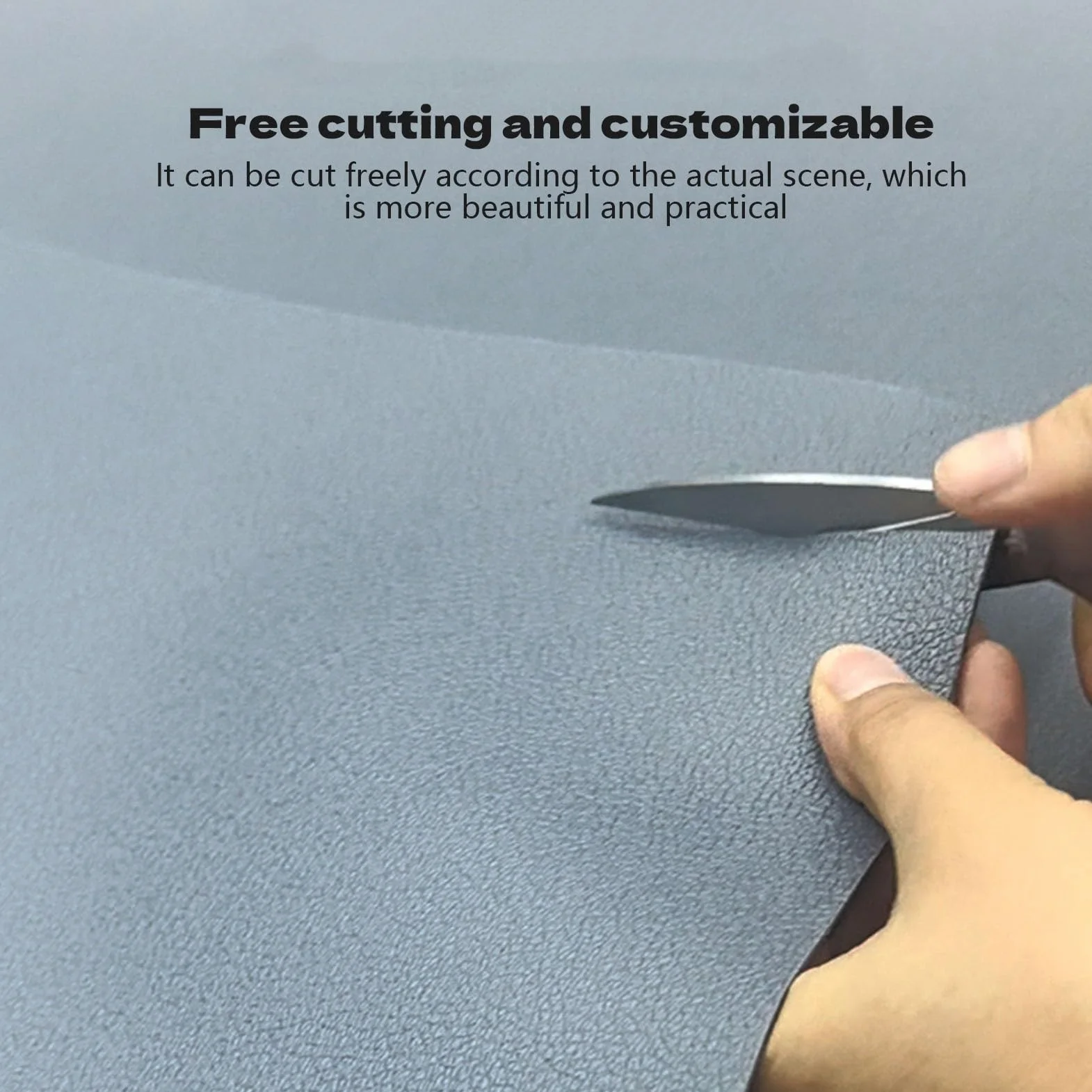 Tapete de Goma para Piso, Tapete Impermeable para Garaje de 1.6 mm de Grosor, Almohadilla Antideslizante para Reparación de Autos, para Garaje, Furgonetas, Gimnasio(Gray,0.9x2m)