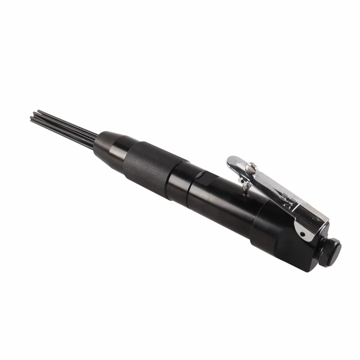Mini removedor de óxido neumático con Aguja desincrustadora, 12 Agujas de Acero de 3 mm, 4000 RPM, 4,0 cfm, 90 PSI, Limpiador de escoria de Soldadura neumático para Espacios reducidos.