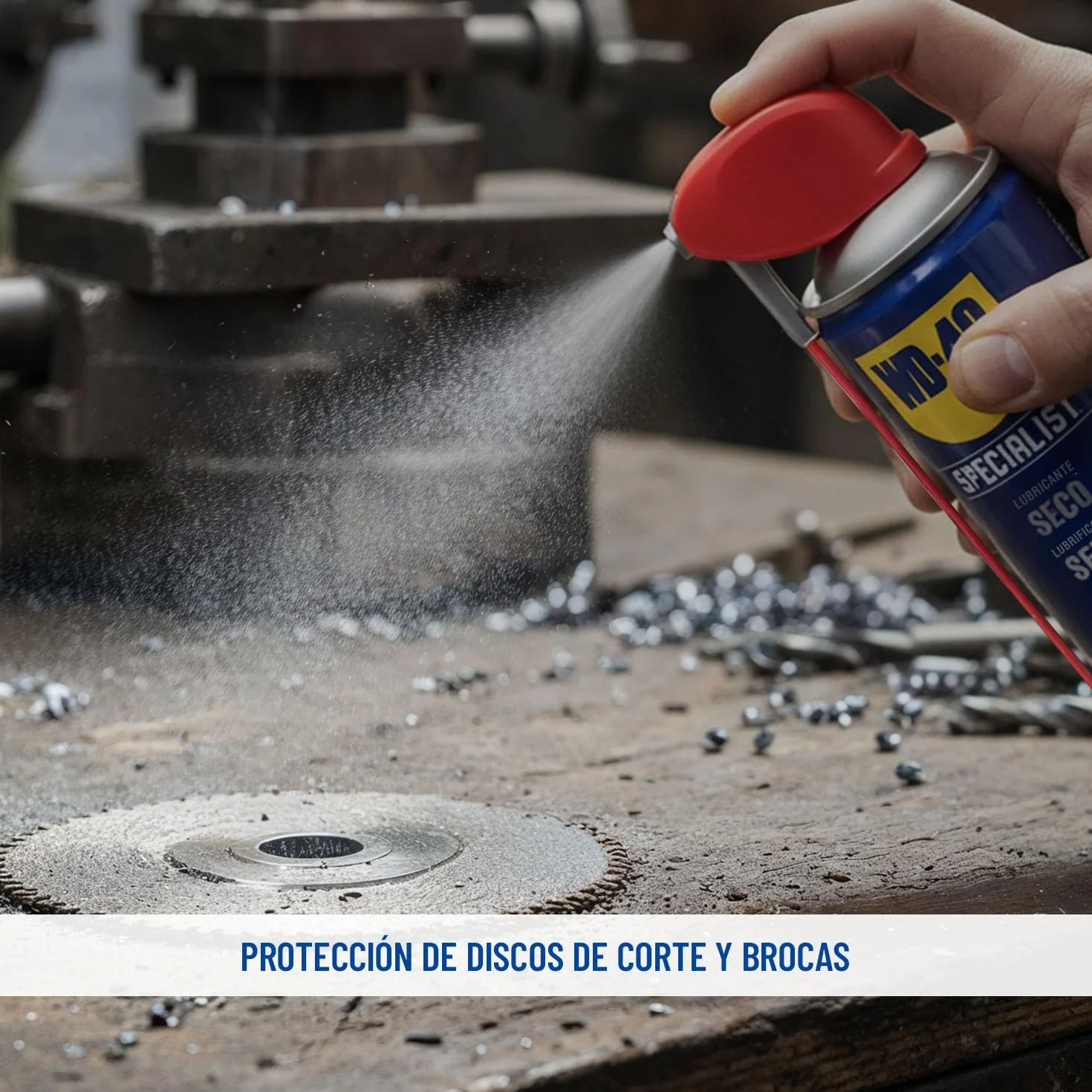 WD-40 Lubricante Seco Spray 400 ml
