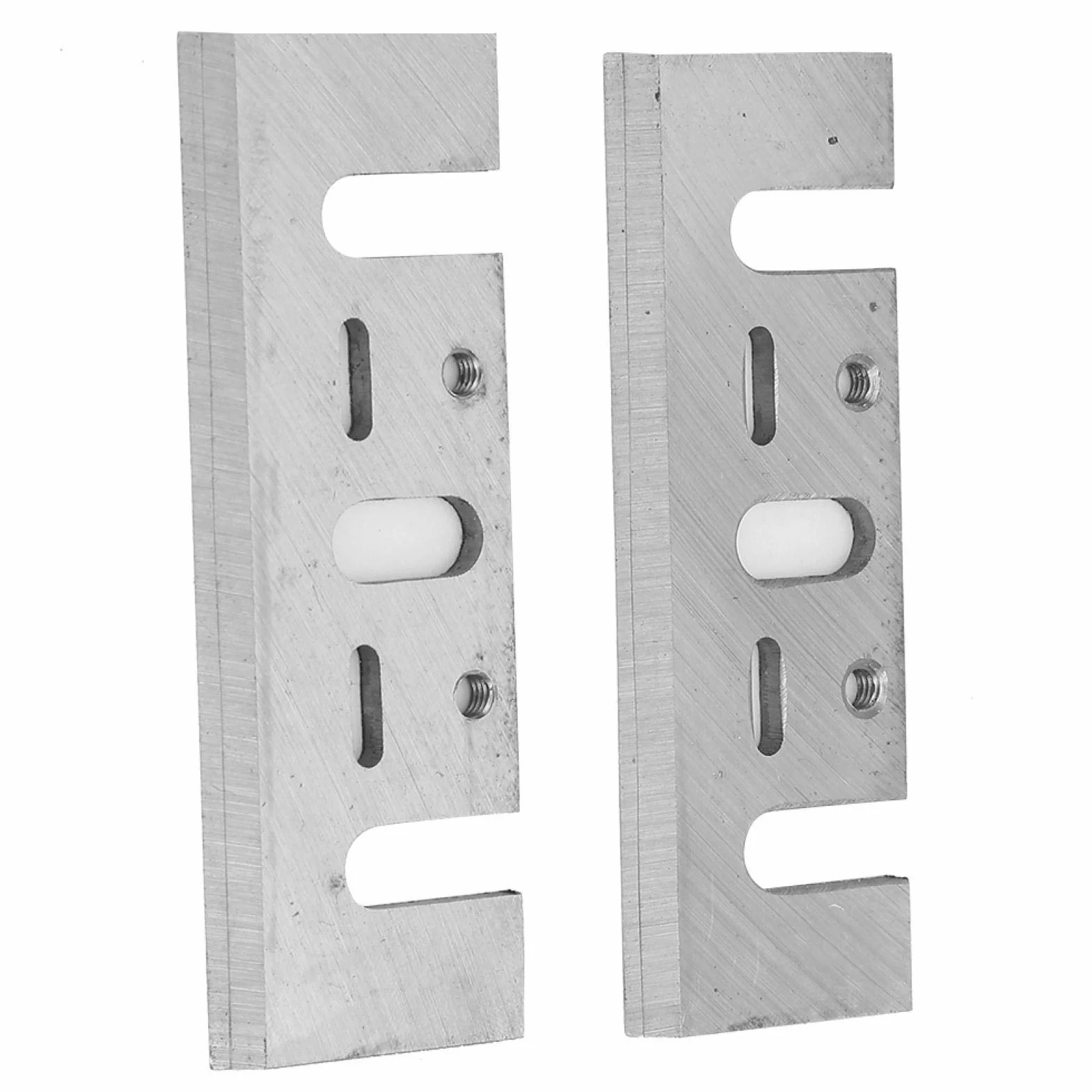 Cuchilla de repuesto HSS para cepillo eléctrico manual de madera, Un par