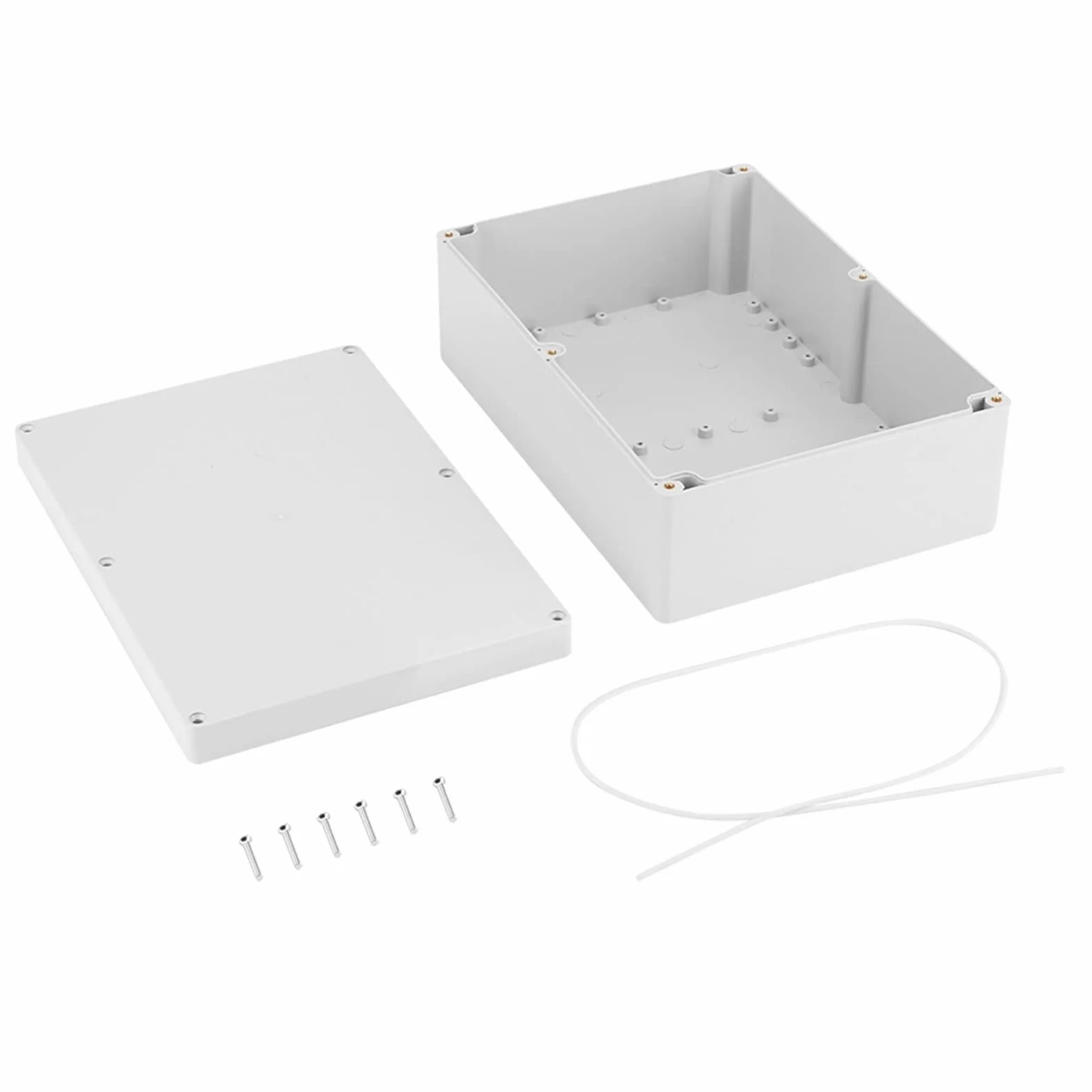 Caja de Conexiones de Plástico, Caja de Conexiones Impermeable, Caja de Conexiones Eléctricas, Caja de Proyectos Electrónicos de Bricolaje IP65 a Prueba de Polvo a Prueba de Agua
