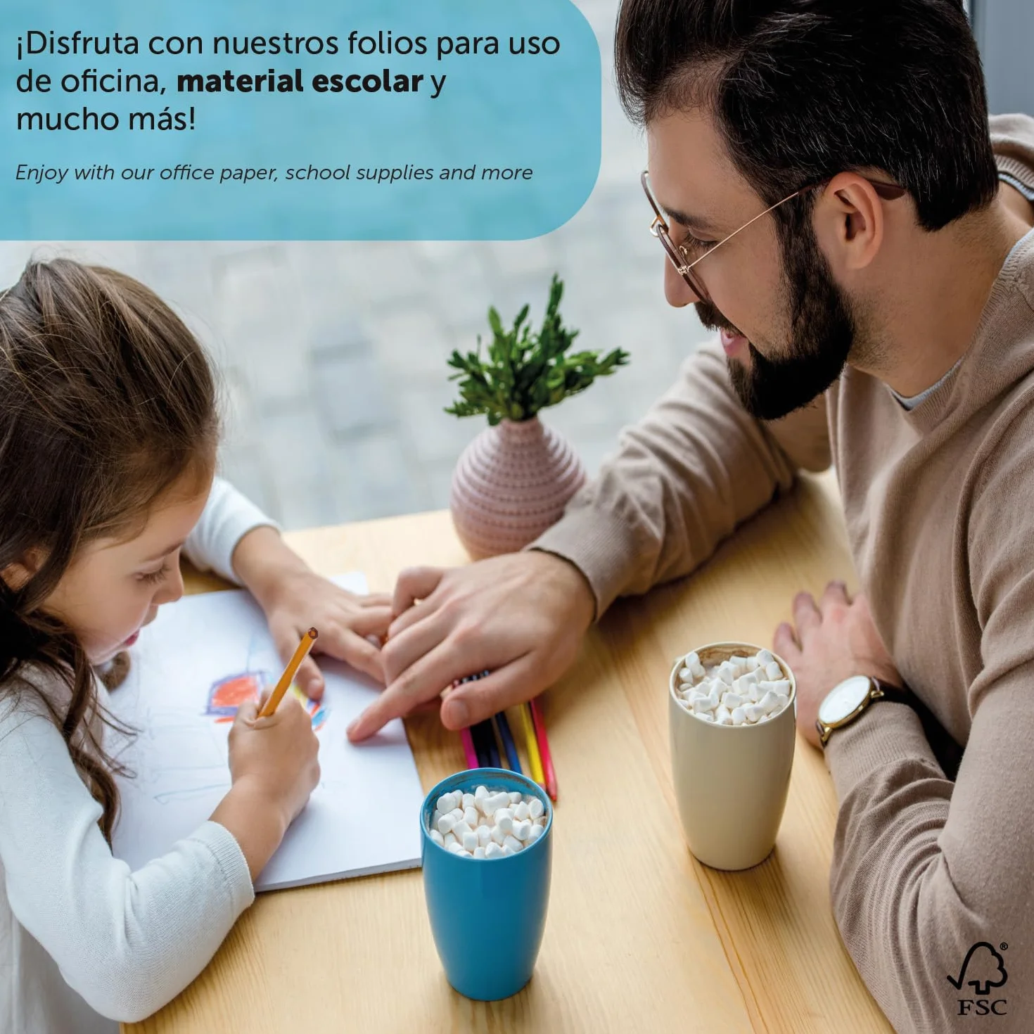 Papel Multiusos A4 100gr 100 Hojas, Folios para Impresoras Laser e Inyección, Fotocopiadora, Fax, Oficina