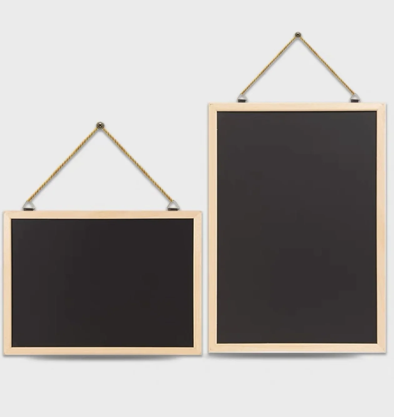 Pizarra Blanca/Negra 90x60 cm Negro