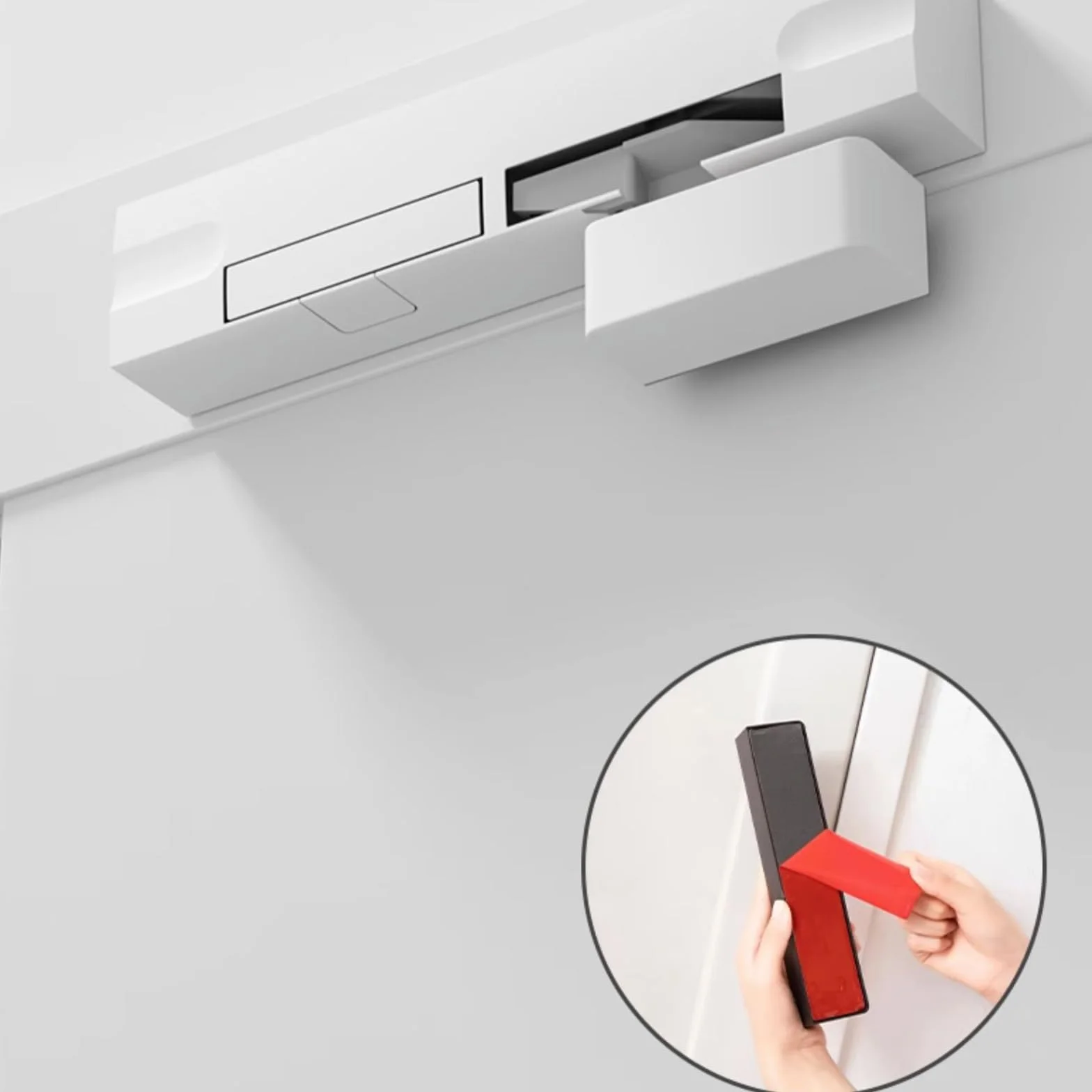 Cierra ventanas neumático multiusos, silencioso, fácil instalación, accesorio para el hogar para un funcionamiento suave y mayor seguridad, ideal para uso doméstico y de oficina