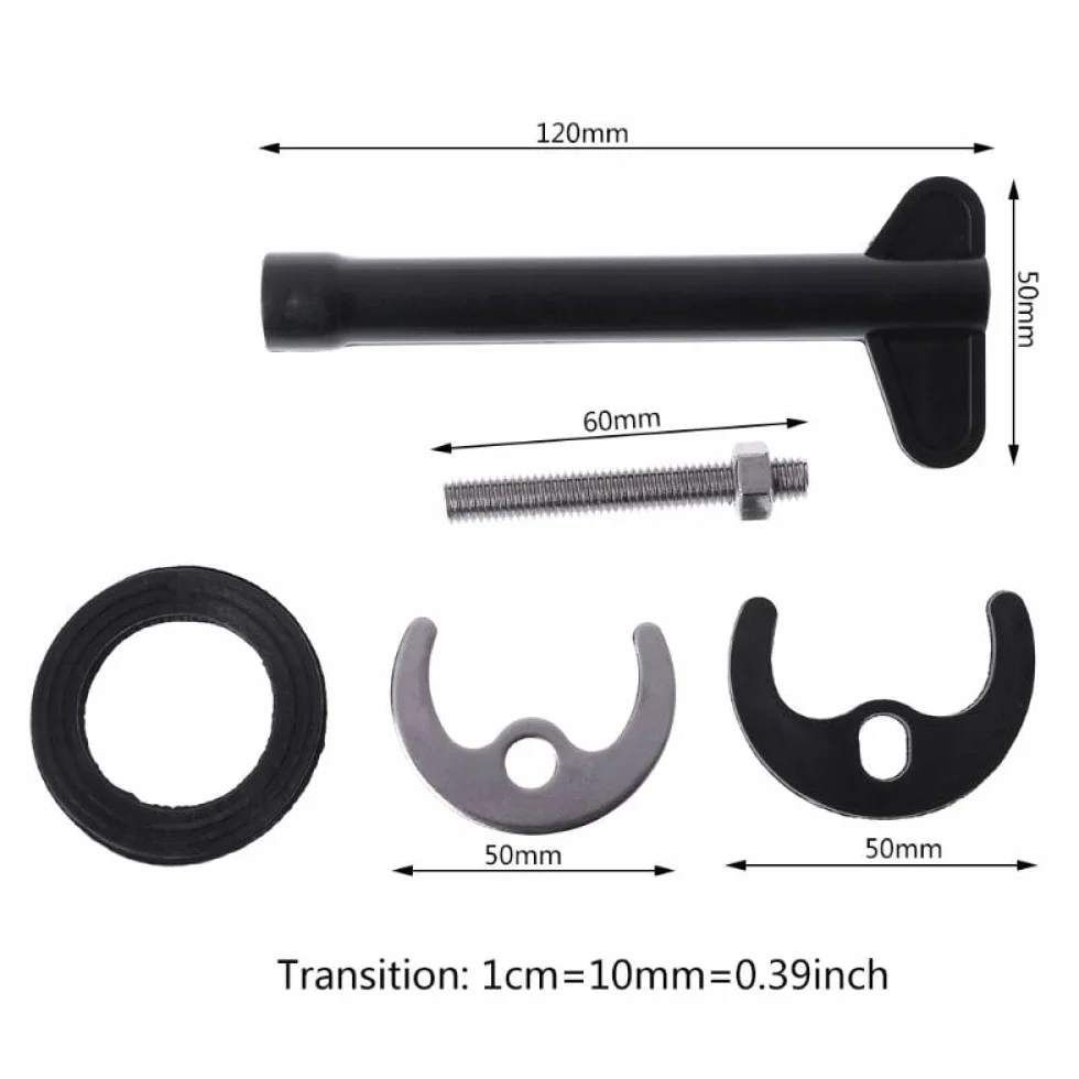 Kit de fijación para herramienta multiusos, kit de fijación para monomando de lavabo o fregadero, kit de montaje para grifo de cocina, herramienta para lavabo o fregadero de cocina (M10)