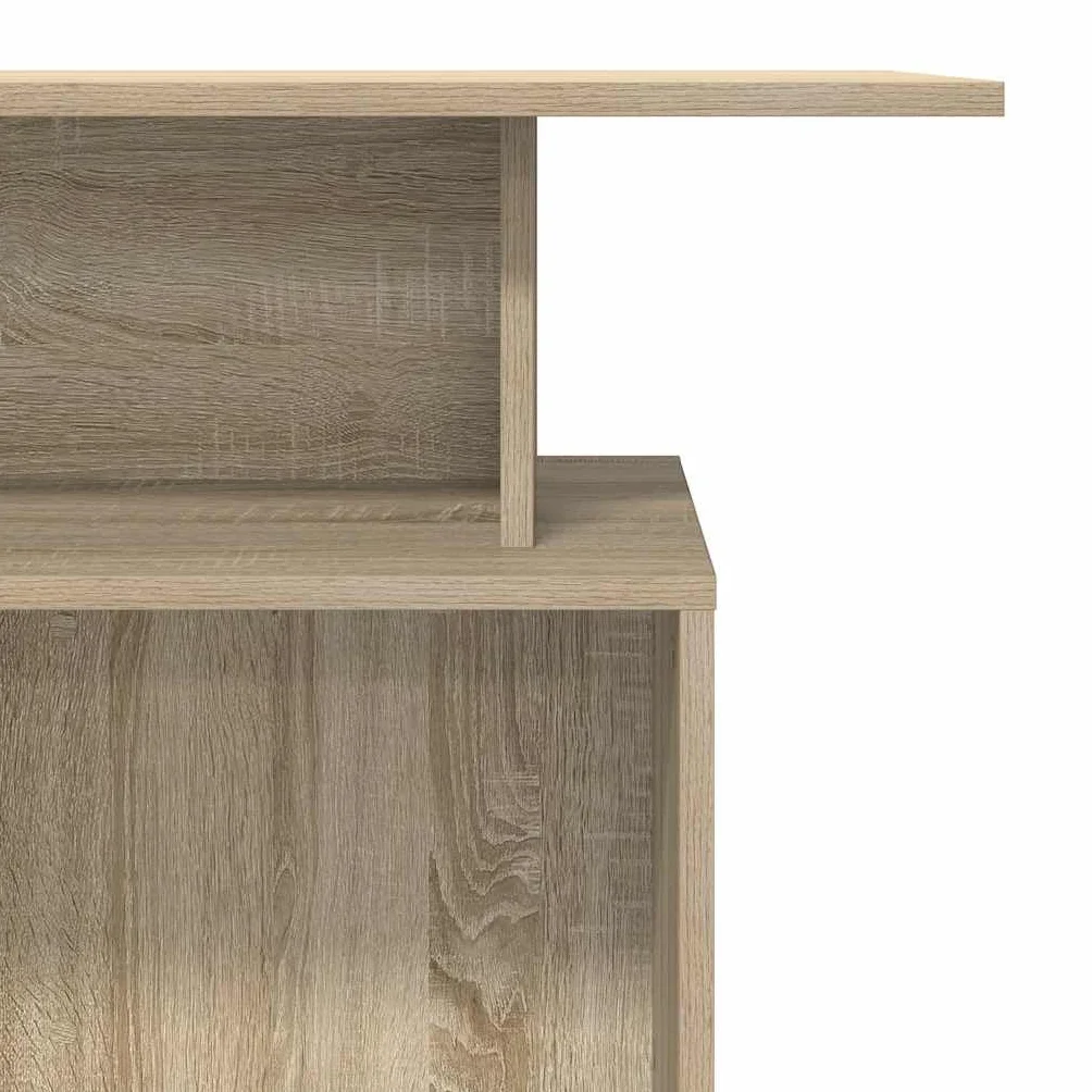 vidaXL Mostrador de recepción Roble Sonoma 100x40x104 cm Madera de ingeniería