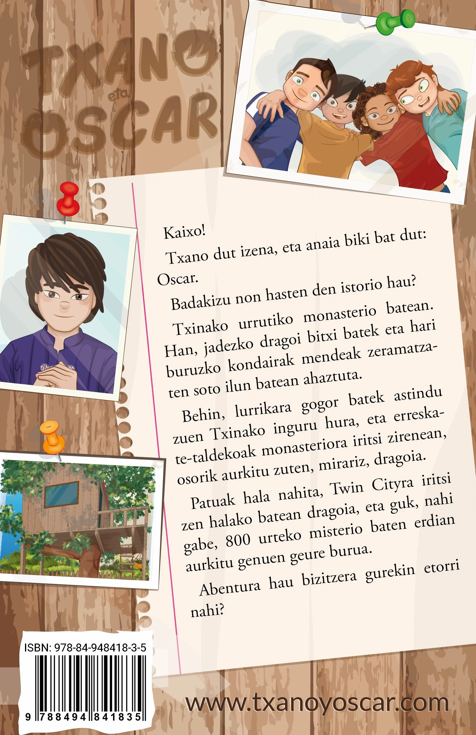 Txano eta Oscar 3 - Jadezko dragoia: Txano eta Oscar anaien abenturak