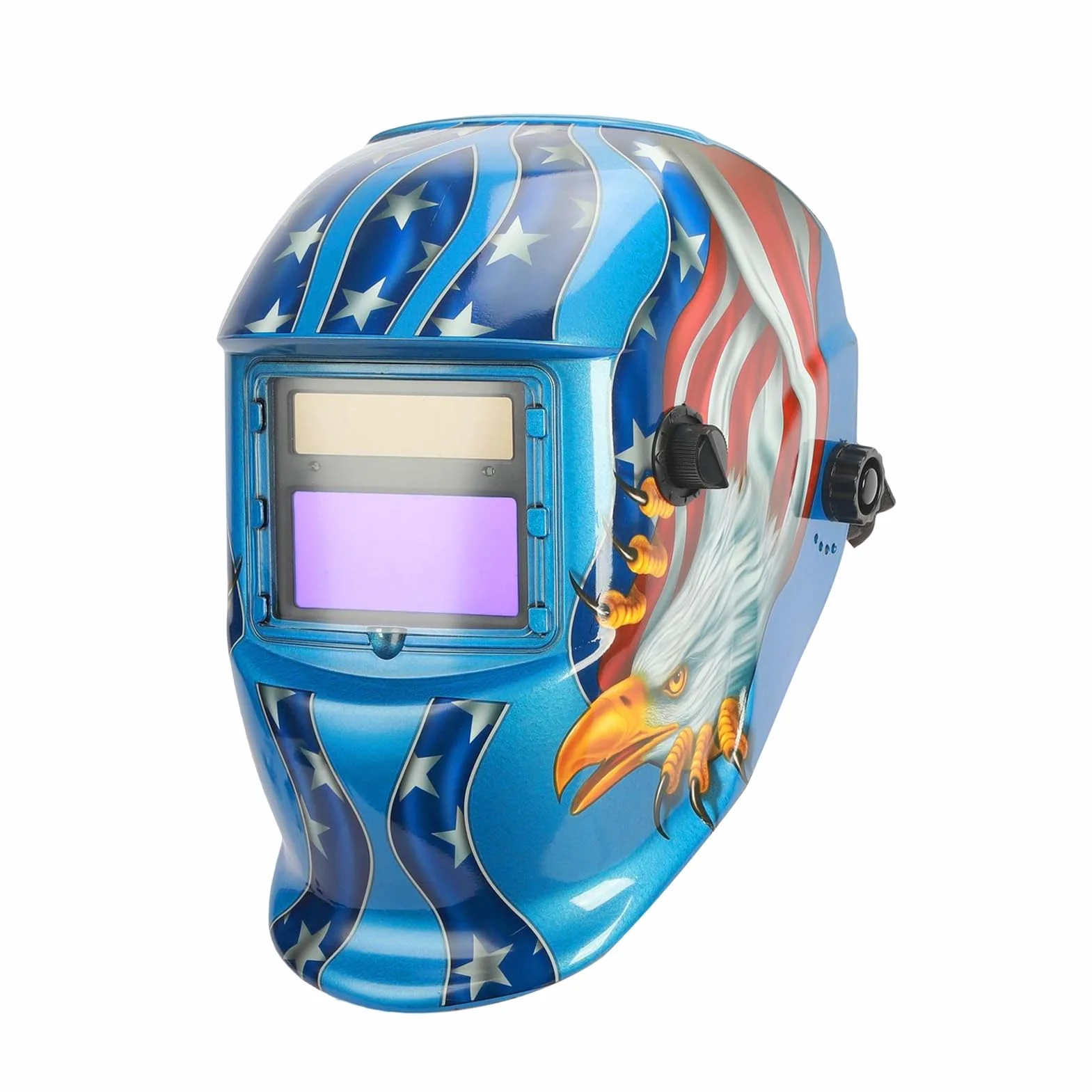 Casco de soldadura para hombre, protector solar con oscurecimiento automático, pantalla LCD de color real, gran visión, campana de soldadura, equipo de seguridad, máscara de soldadura para TIG MIG ARC