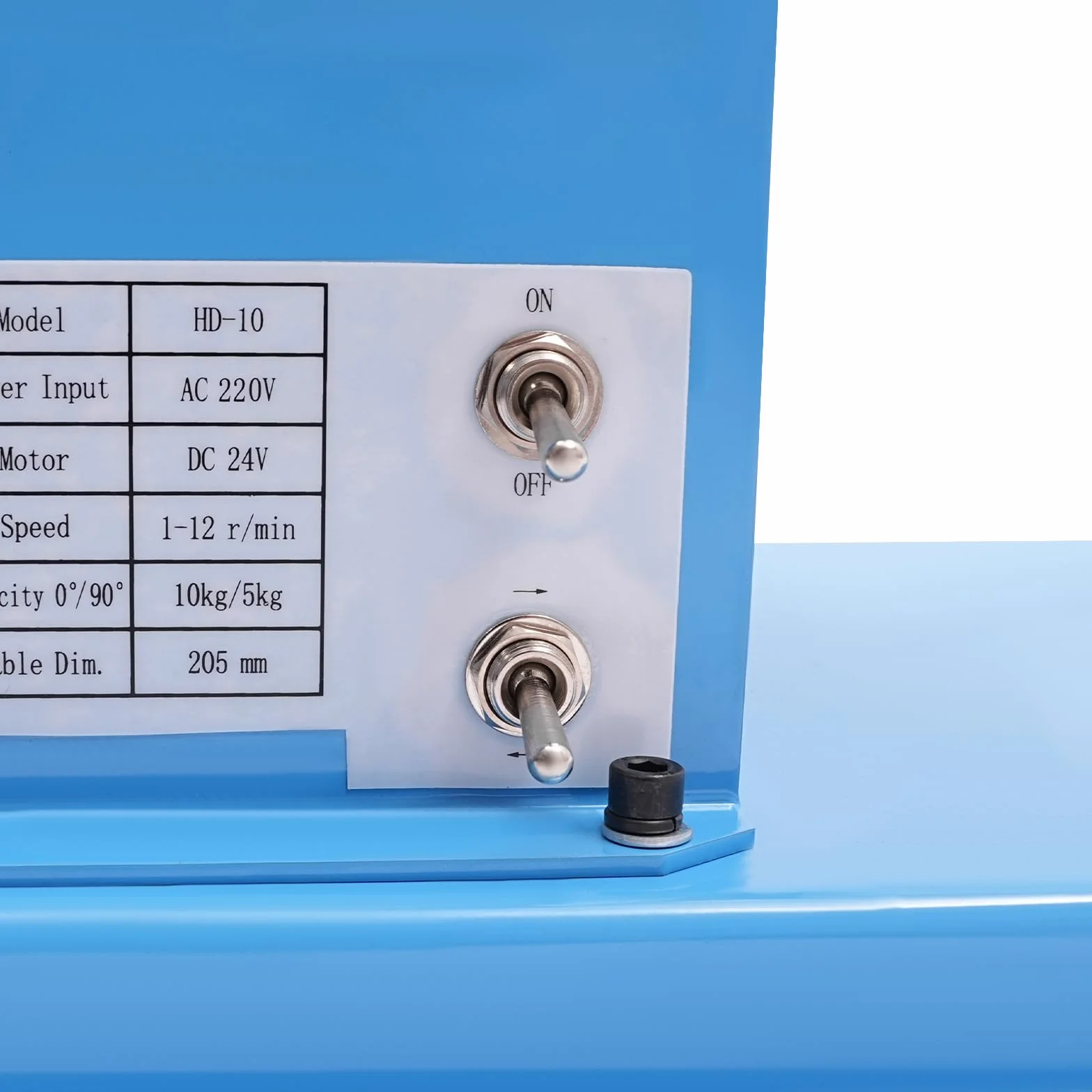 Posicionador de soldadura pequeño mesa giratoria de 0 – 90 ° ángulo de inclinación 20 W Mini Soldadura Posicionador 10 kg/5 kg para girar y girar piezas redondas y anulares. Utilizado