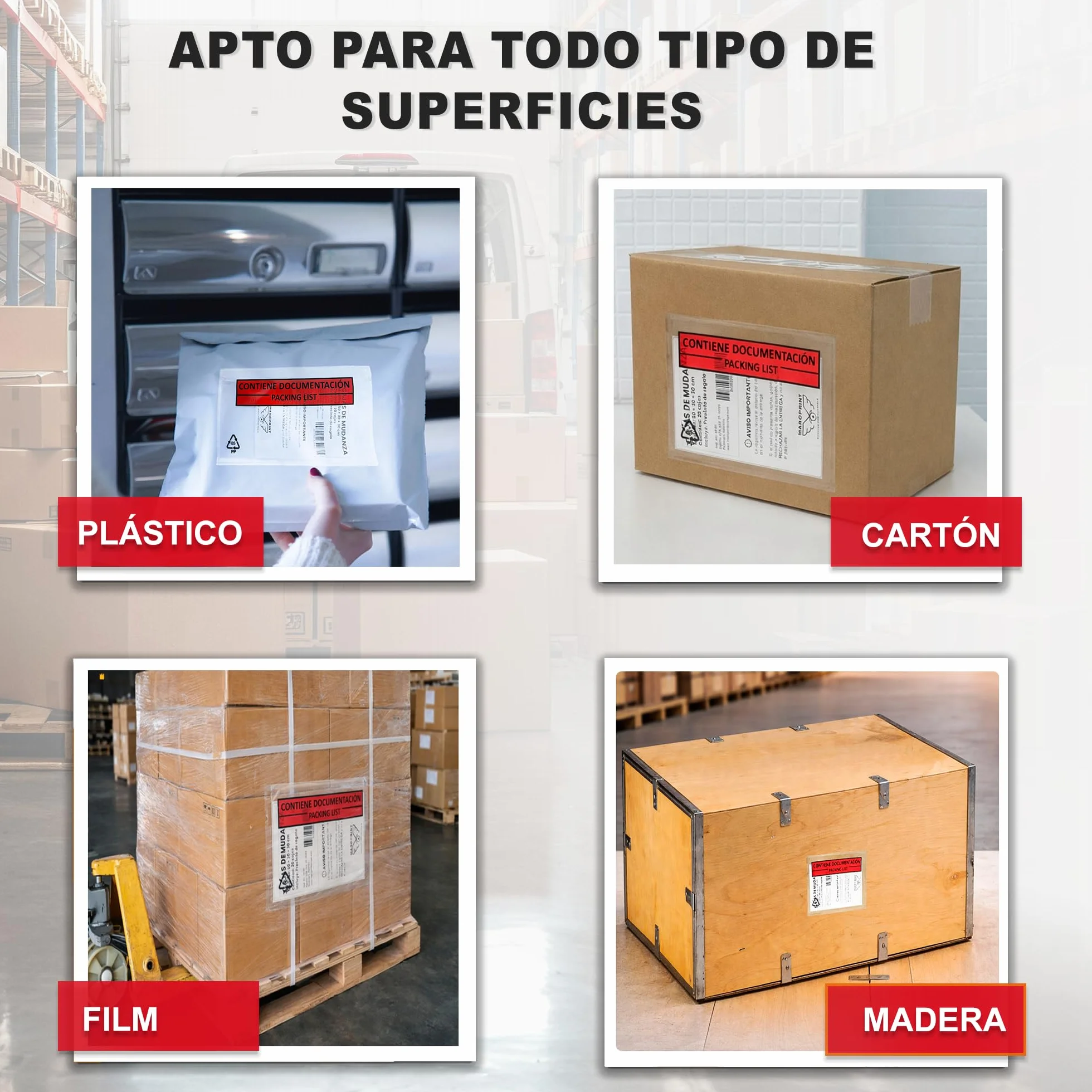 Sobres Papel A6 Portadocumentos Adhesivo 175x132mm 100 Unidades